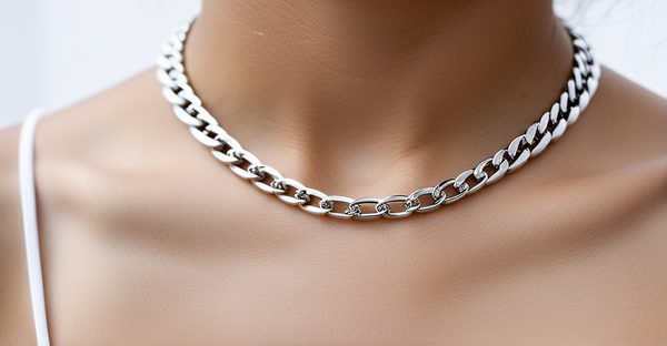 Éclat et élégance : chaînes en or blanc pour femme